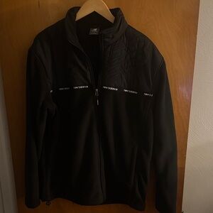 New Balance Fleece Jacket Mens Large Black